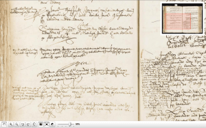 Notary record, Leiden, May 1644, recording marriage of Helena Jans vander Stroom to Jan van Wel.